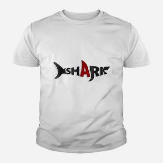 Sharks Great White Big Ocean Fish Lover Youth T-shirt | Crazezy