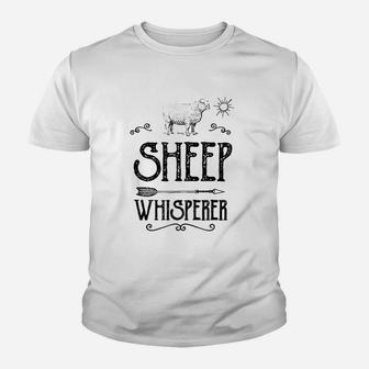 Sheep Whisperer Youth T-shirt | Crazezy UK