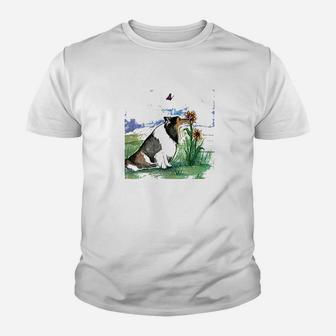 Sheltie Shetland Sheepdog Youth T-shirt | Crazezy