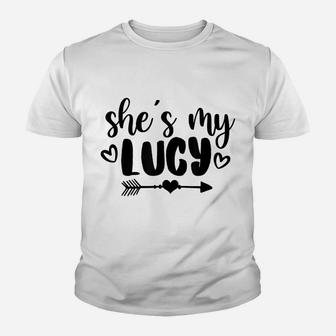 She's My Lucy Besties Best Friend Bff Matching Outfits Youth T-shirt | Crazezy UK