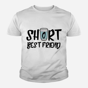 Short Best Friend - Matching Coffee For Bff Latte Lovers Sweatshirt Youth T-shirt | Crazezy CA