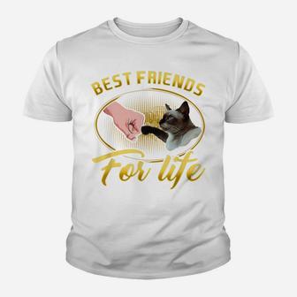 Siamese Cat, Siamese Best Friends For Life Gift Friend Youth T-shirt | Crazezy UK
