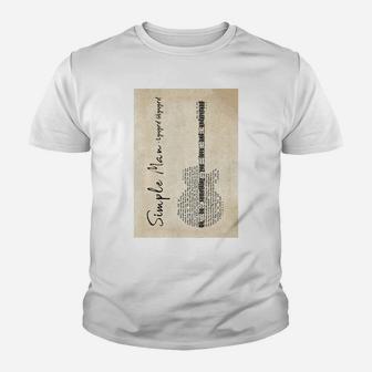 Simple Man Youth T-shirt - Thegiftio