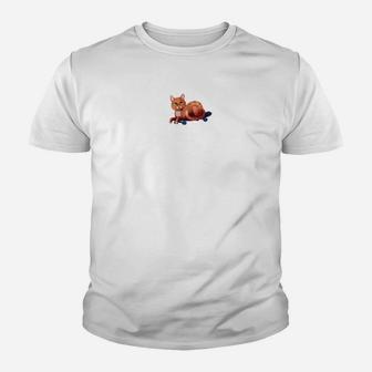Skatesquad Official Ginger Cat Youth T-shirt - Thegiftio UK