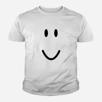 Smile Face Youth T-shirt | Crazezy DE