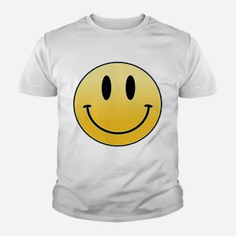 Smiley Face Circle Youth T-shirt | Crazezy CA