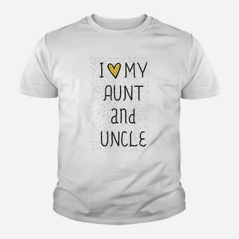 Sod Uniforms I Heart My Aunt And Uncle Youth T-shirt - Thegiftio