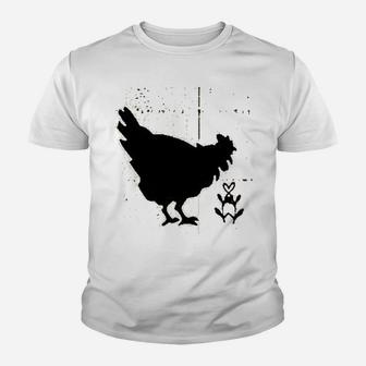 Sometimes You Just Have To Say Cluck It And Walk Away Youth T-shirt | Crazezy UK
