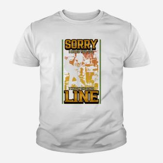 Sorry I Missed Your Call I Was On The Other Line Fishing Rod Youth T-shirt | Crazezy CA