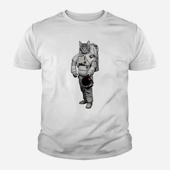 Space Cat Gift For Cat Lovers Youth T-shirt | Crazezy AU