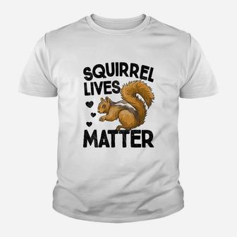 Squirrel Lives Matter Youth T-shirt | Crazezy