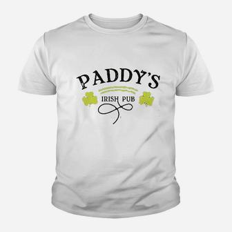 St Patricks Day Funny Green Shamrock Irish Youth T-shirt | Crazezy