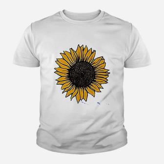 Summer Sunflower Youth T-shirt | Crazezy DE