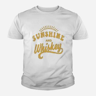 Sunshine And Wiskey Youth T-shirt | Crazezy UK