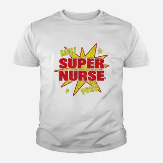 Super Nurse Youth T-shirt | Crazezy