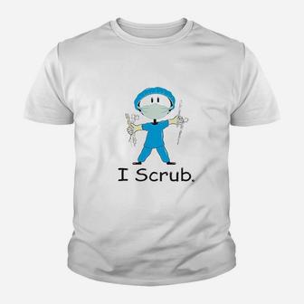 Surgical Tech Stick Figure Youth T-shirt | Crazezy