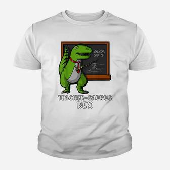 T-Rex Dinosaur School Teacher Funny Science Professor Men Youth T-shirt | Crazezy CA