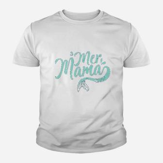 Tank Mermama Funny Mothers Day Mermaid Youth T-shirt | Crazezy