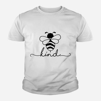 Teaching Inspiration Gift For Teacher Teens Friend Bee Kind Youth T-shirt | Crazezy DE