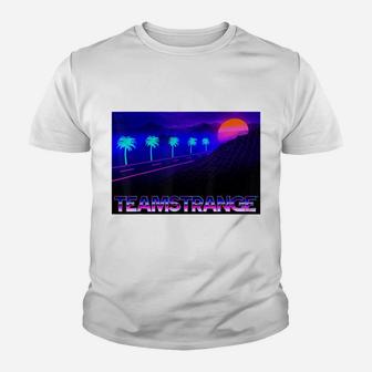 Teamstrange Retro Rad Sunset Highway Rocking Style Youth T-shirt | Crazezy