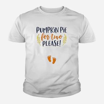 Thanksgiving Announcement Funny Baby Reveal Youth T-shirt | Crazezy DE