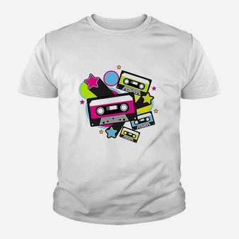 The 80S Cassette Tapes Youth T-shirt | Crazezy