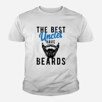 The Best Uncles Have Beards Youth T-shirt | Crazezy