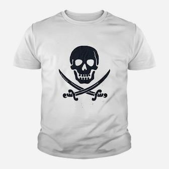 The Bold Banana Pirate Skull And Crossed Youth T-shirt | Crazezy CA