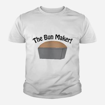 The Bun Maker Youth T-shirt | Crazezy