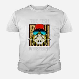 The FISH Whisperer Funny Youth T-shirt | Crazezy