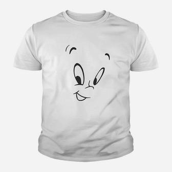 The Friendly Ghost Cartoon Youth T-shirt | Crazezy DE
