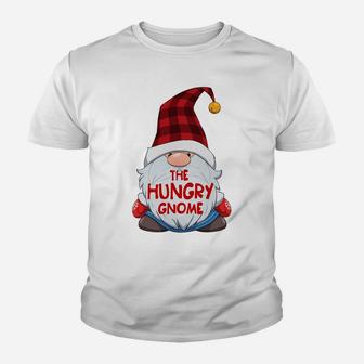 The Hungry Gnome Funny Matching Family Christmas Youth T-shirt | Crazezy DE