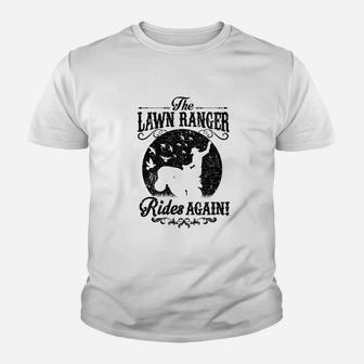 The Lawn Ranger Rides Again Youth T-shirt | Crazezy DE