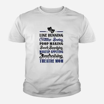 Theatre Mom Funny Theater Youth T-shirt | Crazezy