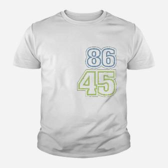 This 86 45 Blue No Matter Who Youth T-shirt | Crazezy AU