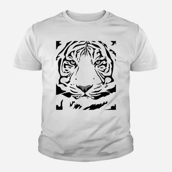 Tiger Face Sweatshirt Youth T-shirt | Crazezy DE