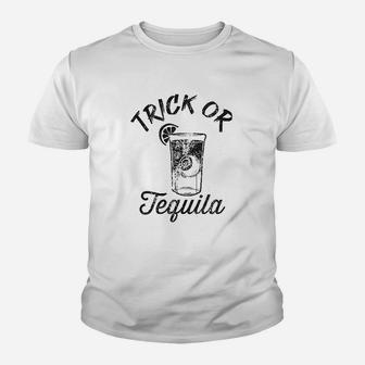 Trick Or Tequila Youth T-shirt | Crazezy CA