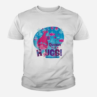Trolls Queen Of Hugs Youth T-shirt | Crazezy