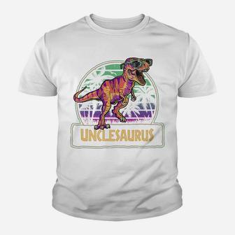 Unclesaurus T Rex Dinosaur Uncle Saurus Family Matching Youth T-shirt | Crazezy AU