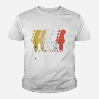 Vintage Bass Guitar Youth T-shirt | Crazezy CA