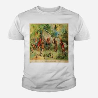 Vintage Council Of Gnomes Funny Tee Youth T-shirt | Crazezy CA