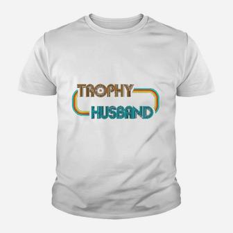 Vintage Husband Trophy Youth T-shirt | Crazezy UK