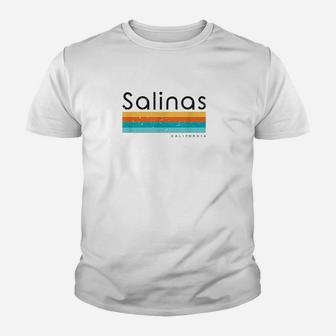 Vintage Salinas California Ca Retro Design Youth T-shirt | Crazezy CA