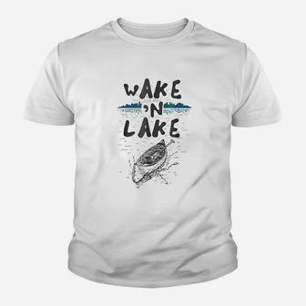 Wake And Lake Youth T-shirt | Crazezy