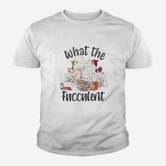 What The Fucculent Cactus Youth T-shirt | Crazezy UK
