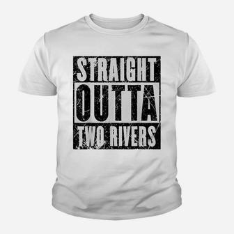 Wheel Of Time Straight Outta Two Rivers Distressed Youth T-shirt | Crazezy