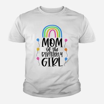Women Mom Birthday Shirt For Girls Birthday, Mom Daughter Youth T-shirt | Crazezy