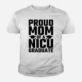 Womens Funny Preemie Newborn Nurse Gift Proud Mom Nicu Graduate Youth T-shirt | Crazezy