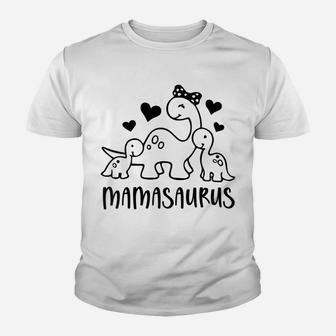 Womens Mamasaurus Proud Momlife Motherhood Mom Mommy Mother's Day Youth T-shirt | Crazezy