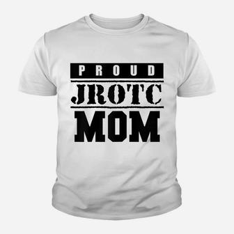 Womens Proud Jrotc Mom Shirt For Proud Mother Of Junior Rotc Cadets Youth T-shirt | Crazezy DE